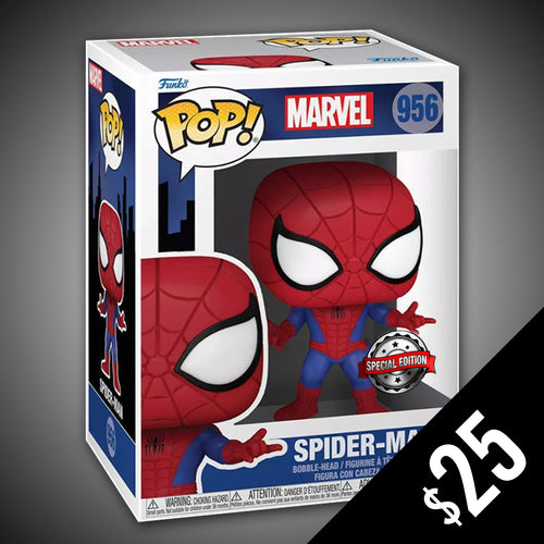 Funko POP #956 Marvel - Animated SPIDER-MAN Special Edition Exclusive  (IN-HAND)
