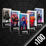 Into the Spider-Verse 5 piece set (Silver Plated)