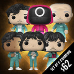 Pre-Order: Funko Pop! Squid Game (S1) (Set of 6 Commons) (NP)