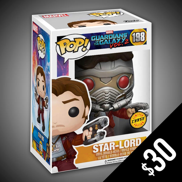 Funko Pop! Guardians of the Galaxy V2: Star-Lord #198 (Chase)
