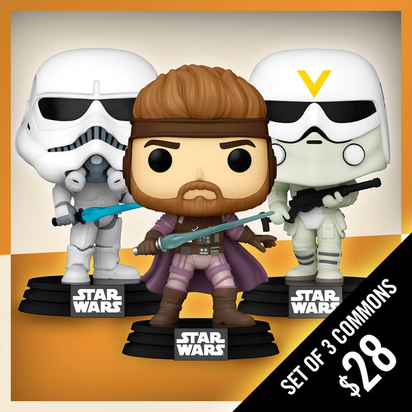 Pre-Order: Funko Pop! Star Wars: Concept Series S2 (Set of 3 commons)