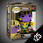 Funko Pop! Marvel - Avengers Endgame: Thanos (Black Light) #909