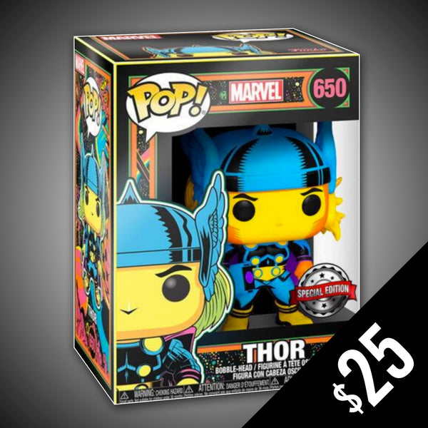 Funko Pop! Marvel: Thor (Black Light) #650