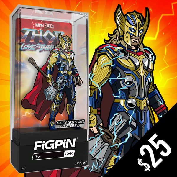 FiGPiN - Chalice Collectibles Exclusive: Thor Love and Thunder: THOR (LE 1000) #1046