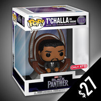 Funko Pop Deluxe! Black Panther: T'Challa on Throne #1113
