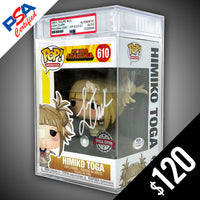 Funko Pop! MHA: Himiko Toga #610 - SIGNED by Leah Clark (ENCASED - PSA Certified)
