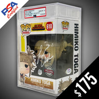 Funko Pop! MHA: Himiko Toga #610 - SIGNED by Leah Clark (PSA Certified Gem Mint 10 Auto)