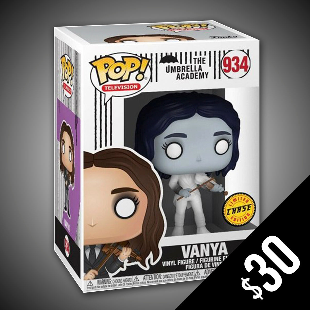 Funko Pop! The Umbrella Academy: Vanya #934 (Chase) – Chalice Collectibles