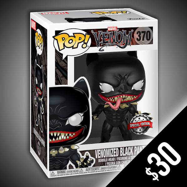Funko Pop! Marvel: Venomized Black Panther #370