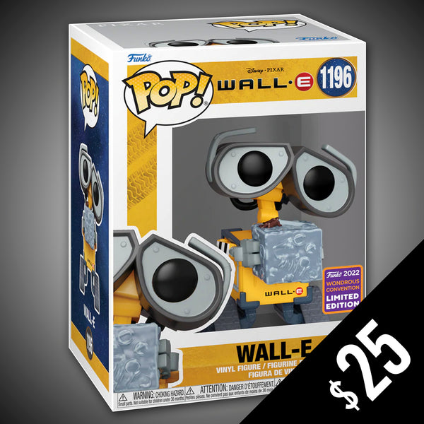 Funko Pop! Disney Pixar: Wall-E #1196 (WonderCon 2022 Shared Sticker)